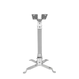 Premium Heavy Gauge Square Projector Ceiling Mount (1-Meter Adjustable)