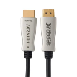 SPEED-X 25M FIBER HDMI CABLE 2.0/2.1 AOC(ACTIVE OPTICAL CABLE) 30AWG COPPER SUPPORT 4K 8K UHD (FULL LENGTH)