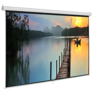 Speed-X 150-Inch Manual Pull-Down Projector Screen (8x10 Feet) - High Grade
