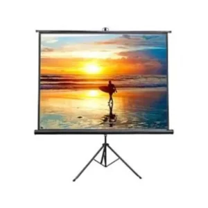 Speed-X 72-Inch Tripod Portable Projector Screen (6x6 Feet) - Fine Quality